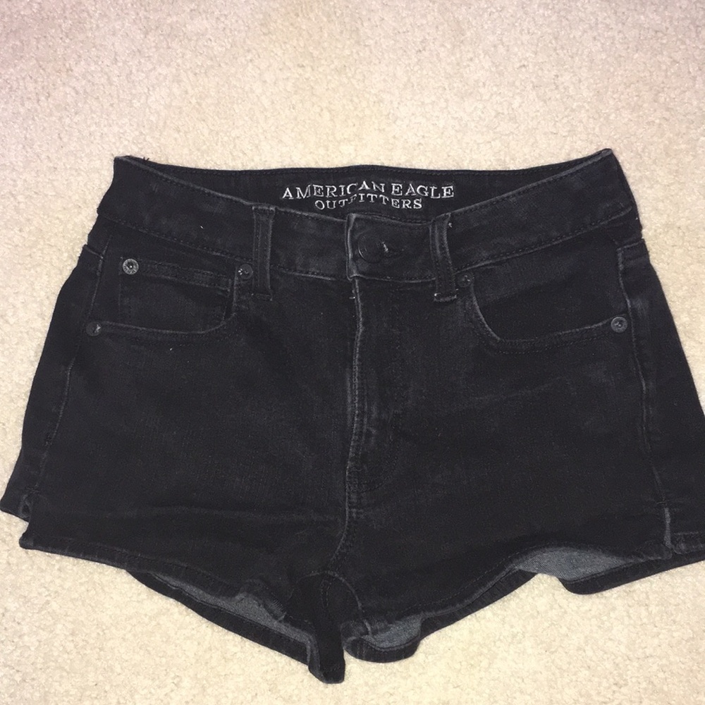 American Eagle Black Shorts